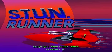 S.T.U.N. Runner (rev 3, Europe) screen shot title